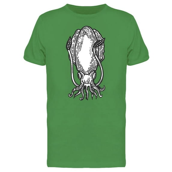 Sea Cuttlefish Sketch Tee Men's -Image by Shutterstock