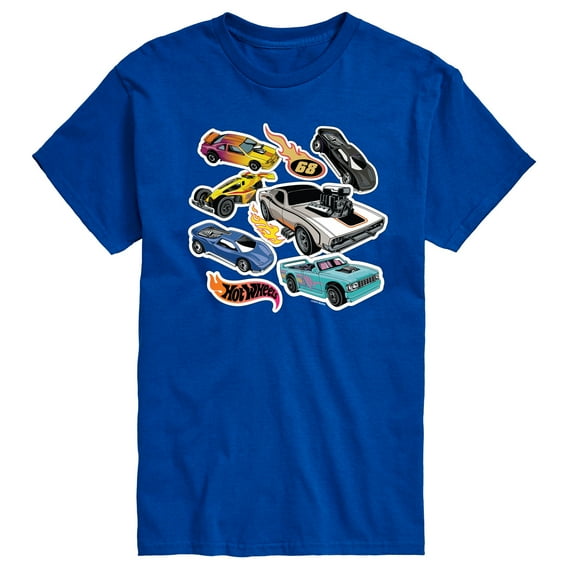 Hot Wheels - Stickers - Men's Short Sleeve T-Shirt