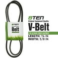 thumbnail image 2 of 8TEN Cogged Belt for Ariens Gravely 07200039 PM272H 72-inch Deck 810-CBL2674T, 2 of 4