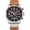 Brown Silver Black, variant on Mens Sport Military Analog Quartz Watch Chronograph Classic Casual Business Dress Waterproof Watch Multifunctional Wristwatch with Leather Strap