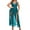 Blue Green, variant on Avidlove Women Plus Size Lingerie Long Lace Nighty Sexy Mesh Nightdress Side Split Nightgown Sleepwear