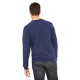 thumbnail image 2 of BELLA+CANVAS pour Hommes 3901, m, Mélange Triblend Bleu Marine, 2 of 3
