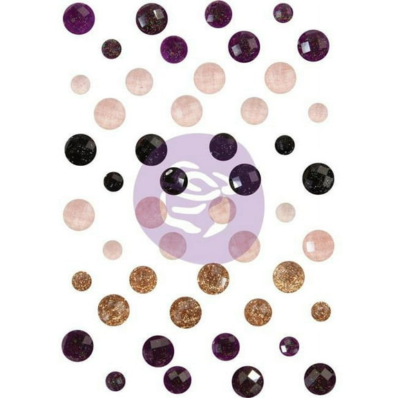 Prima Marketing Assorted Dots 48/Pkg