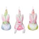 thumbnail image 1 of Colgante de muñeco sin rostro de conejito de Pascua con luces LED, adornos de Gnomo de conejito colgante de Pascua para decoración del hogar de Fiesta de Pascua, 1 of 8