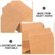 thumbnail image 3 of unbranded 100Ud Tarjetas De Cartón Kraft Para Exhibir Llaveros Con Textura Rústica Y Resistente, 3 of 8