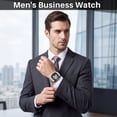 thumbnail image 5 of SKMEI Men's Watches Stainless Steel Chronograph Watch for Men Classic Skeleton Waterproof Watch Men with Date Luminous Quartz Mens Business Wristwatch, 5 of 8
