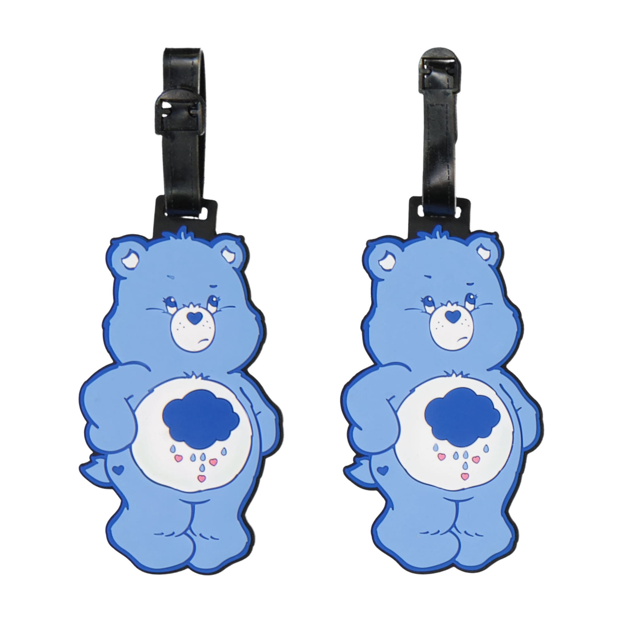Care Bears 2-Piece Suitcase ID Tag Set with Adjustable Straps, Blue