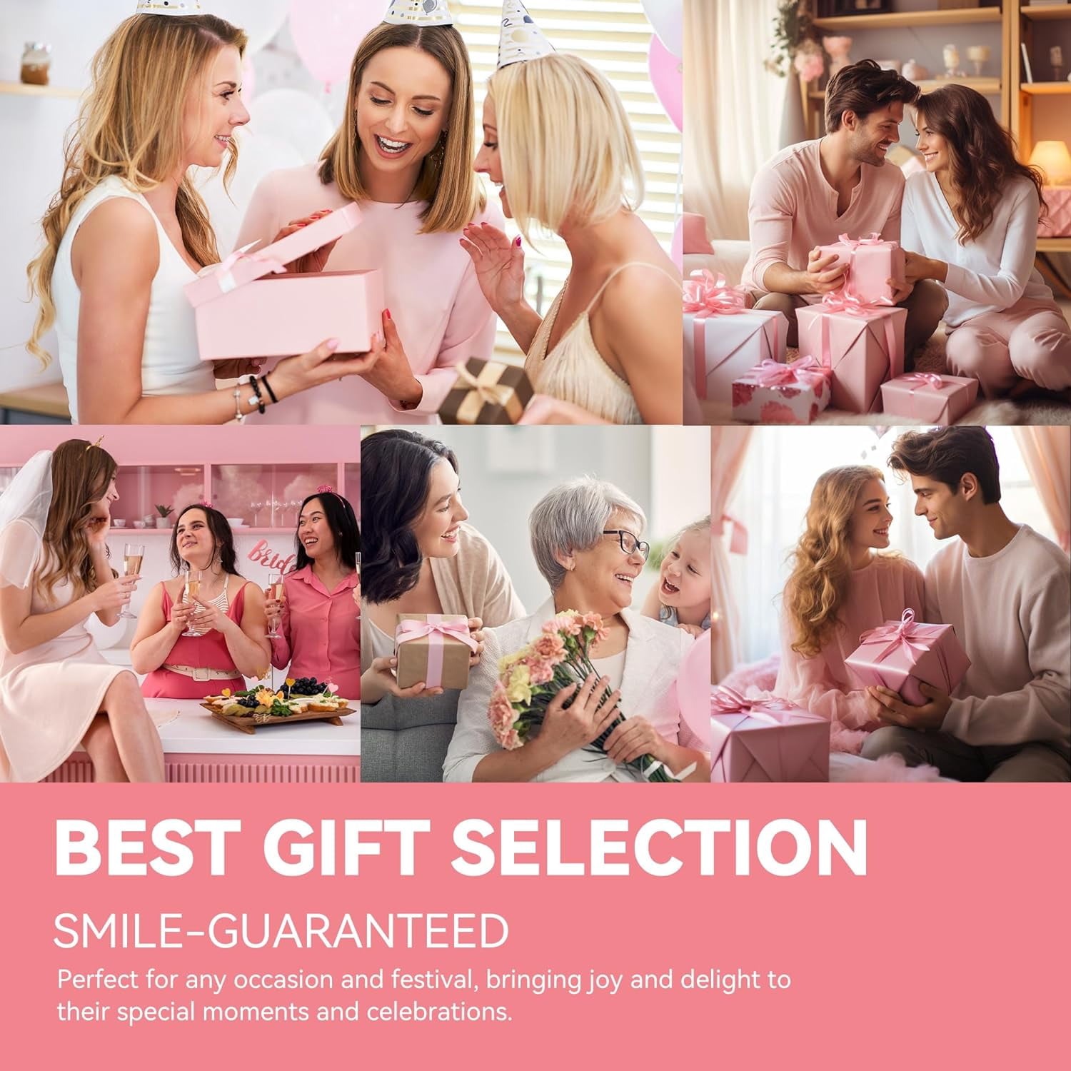 Body & Earth Spa Gift Sets Rose Scent Bath Gift for Women Mother's Day Birthday Gifts for Mom - Perfume, Body Lotion, Body Scrub
