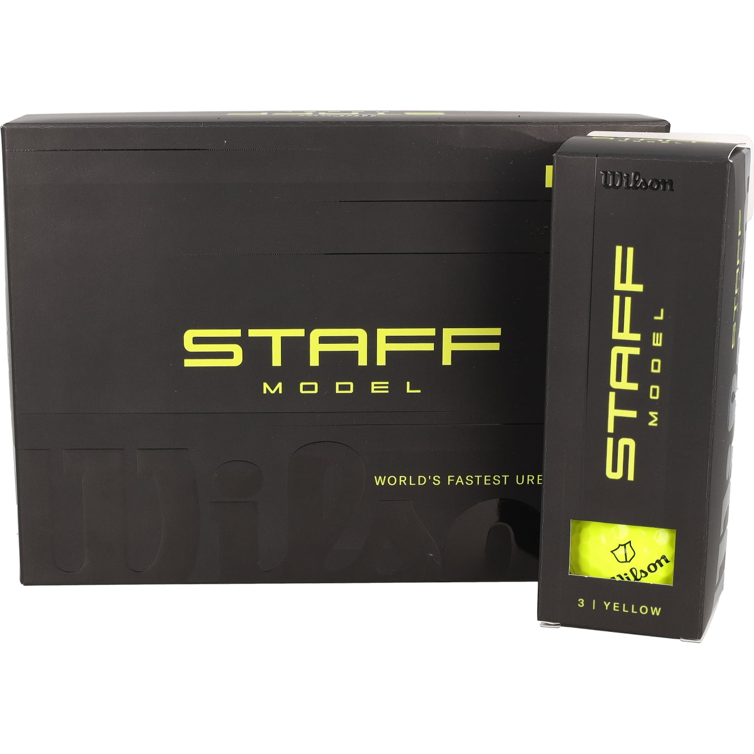 Wilson Golf 2026 Staff Model Golf Balls 1-Dozen [Yellow]