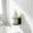 A, variant on Kumdkdwn Heavy-Duty Black Wall Mount Bracket – Steel Support Shelf with Anti-Rust Coating, Circular Ring Holder for Cylindrical Containers, Pipes & Vertical Planters