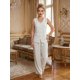 thumbnail image 2 of Conjunto 2 Piezas Elegante, Chaleco Abotonado y Pantalón de Pierna Ancha, Look Moderno para Mujer, 2 of 5