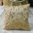 thumbnail image 2 of Handmade Eco-Friendly 16''x16'' Decorative Cushion Covers Floral Silk Multicolor Indoor Pack Of 1, 2 of 3