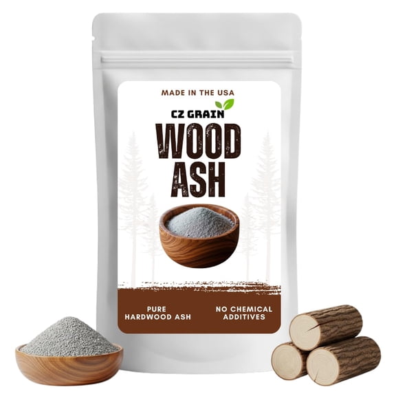 Wood Ash Fertilizer - Excellent Ph Balancer, Natural Fertilizer (2 Gallons)