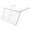 White, variant on Mahjong Card Holder for Table, Mahjong Card Holder,Under Mat Slide in Stand Angled Viewing Rack,Foldable 3D Printed Space Saving Accessories for American Mahjong Mat,4.72x7.28 inch (Black)