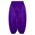thumbnail image 4 of Yanarno Boys Victorian Era Capri Pants High Elastic Waist Bloomer Victorian Shorts for Kids Purple 8, 4 of 7