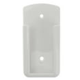 thumbnail image 2 of MasteelfCA Wall Mount Holder, Wall Mobile Rackwith Data Cable Receiving Hole, Punch- Free Wall Mounted Storage Box for Storage Cellphone Remote ( White ), 2 of 8