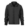 thumbnail image 6 of Big & Tall Mens Zip up Sportswear Lightweight Nylon Jackets Outdoor Camping Hooded Windbreaker Jacket Outwear M-3XL, 6 of 8