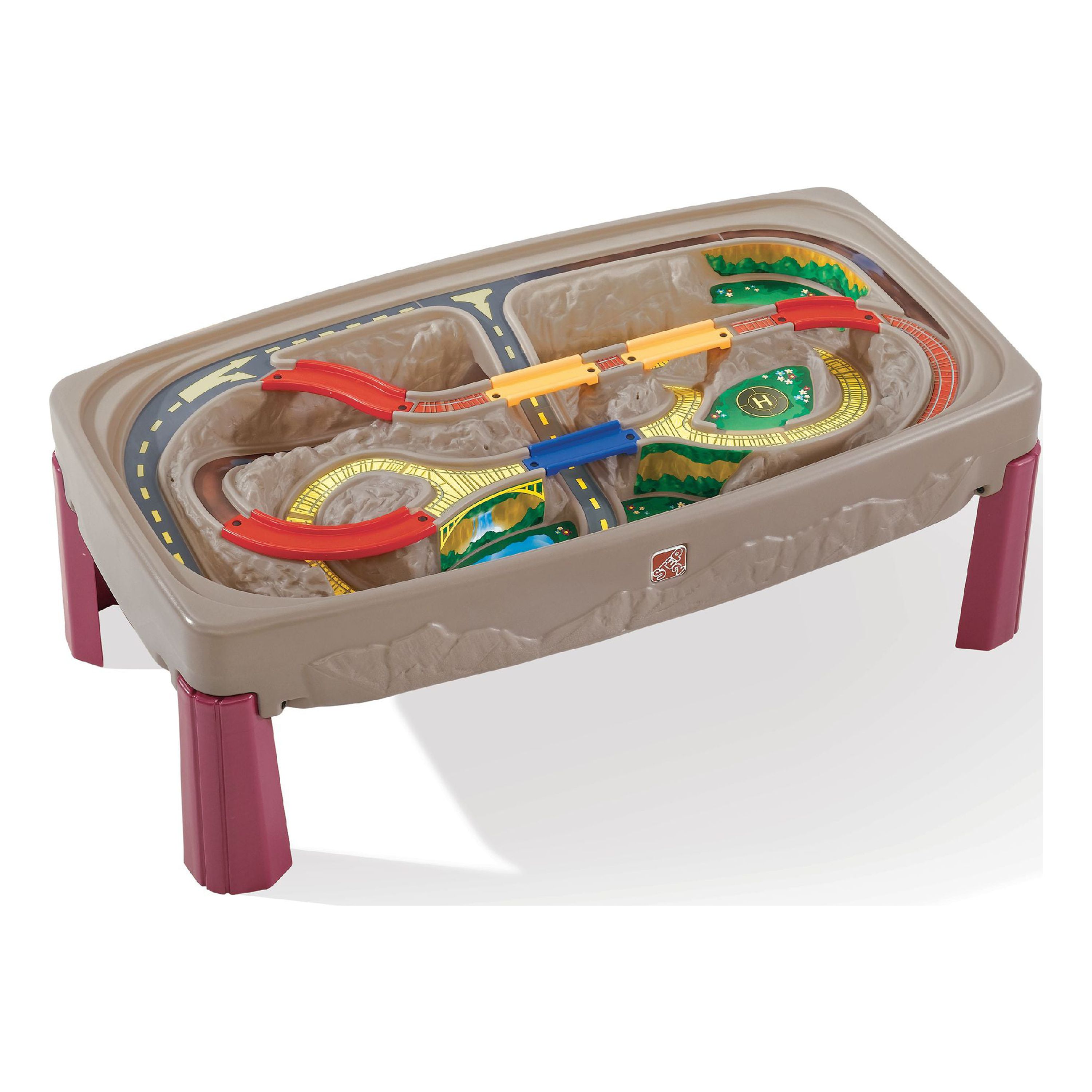 Step2 Deluxe Canyon Road Play Train Table Ages 2 to 6 Years - image 9 of 11
