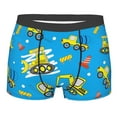 thumbnail image 5 of Uemuo Cute Car Cartoon Pattern Men's Boxer Briefs,Trunk Anti-Chafing,Comfortable, Durable, and Stylish Underwear-Medium, 5 of 9