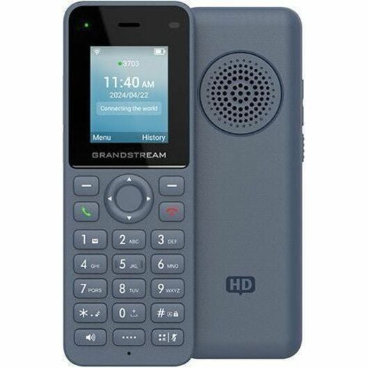 Grandstream WP816 IP Phone, Cordless, Cordless, Bluetooth, Wi-Fi, 3 Multiple Conferencing