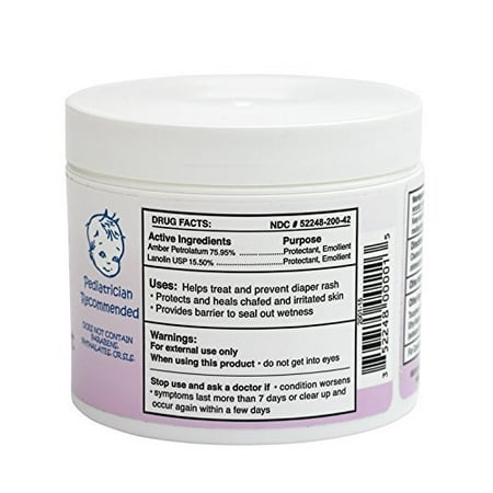 Grandma Els Diaper Rash Remedy & Prevention Baby Ointment Jar 3.75-Ounce