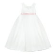 thumbnail image 5 of MSemis Kids Girls Sleeveless Princess Pageant Bridesmaid Party Wedding Flower girl's Dress, 5 of 6