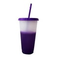 thumbnail image 2 of Clearance! Yiteos Kitchen Cups, Temperature Sensitive and Cold Changing Cup Large Capacity Pp Plastic Cup Fashionable Water Cup, 1 Color Changing Cup, 2 of 6