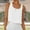 White, variant on ECZHAW Womens Linen Crop Tops Summer Casual Loose Cotton Linen Sleeveless Tank Top
