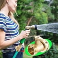 thumbnail image 3 of HeavyDutyBrassShutOffValveGardenHoseConnector,2Sets, 3 of 5