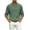 Green, variant on ZyeKqe Long Sleeve Tops for Men Corduroy Button Front Crewneck Pullover Golf Office Work Business Casual Shirts