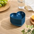 thumbnail image 5 of 10pcs Heart Shaped Dinner Plates Dinnerware Dishes Set 6.1 Inch Food Plate Saucers Tray Fruits Snack Bowls, 5 of 6