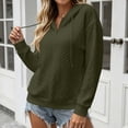 thumbnail image 4 of Cmfcve Womens Hoodies Oversized Hooded Sweatshirt Casual Long Sleeve Drawstring Pullover Tops, 4 of 7