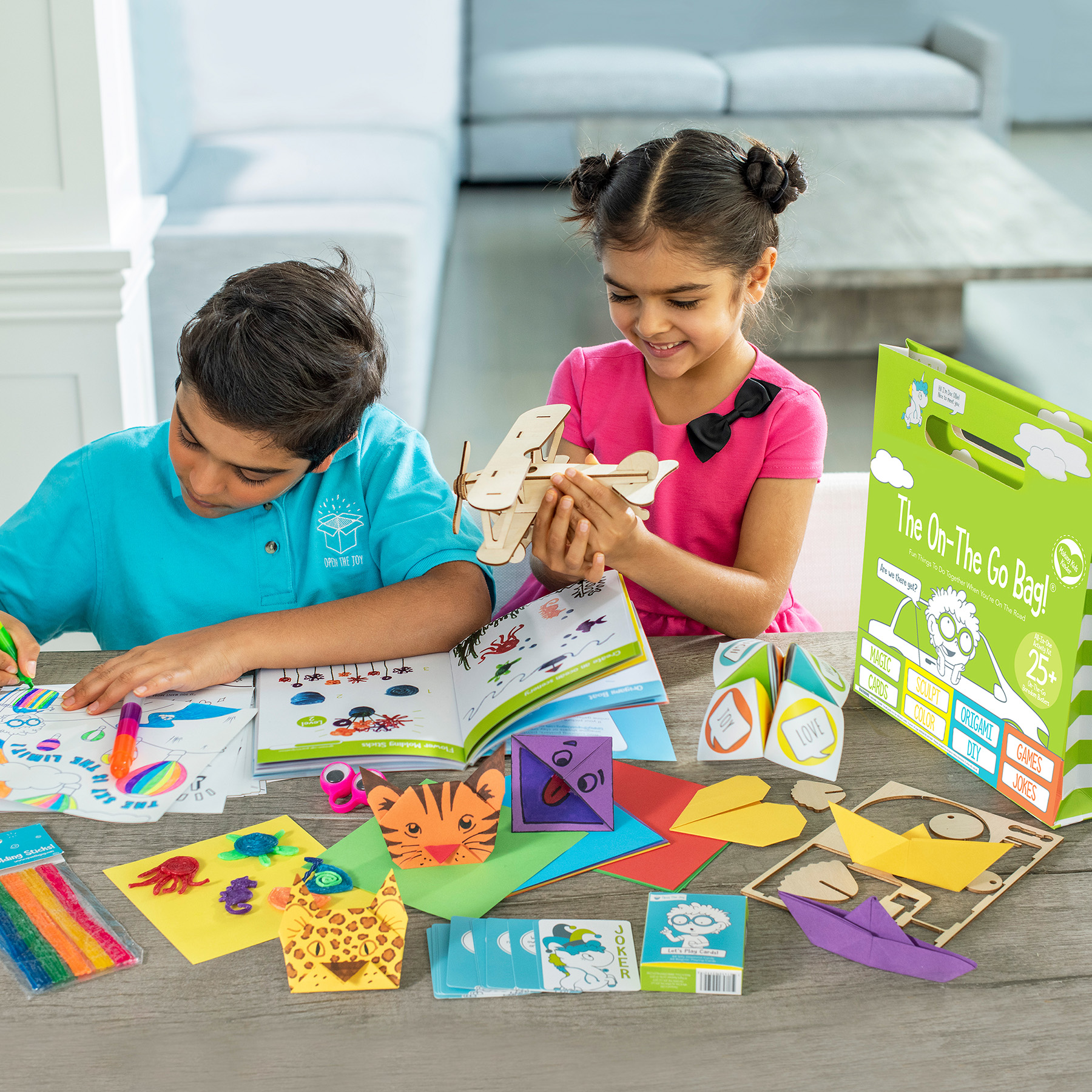 Open the Joy The On The Go Bag, Activities for Kids