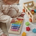 thumbnail image 3 of Set de rompecabezas con números Montessori para xilófono Shape Sorter Jessruly, 3 of 7