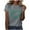 Gray, variant on TSADFHJI Dressy Christmas Tops for Women Long Women's Round Collar Casual T Shirts with Stpatricks Day Four Leaf Print Xxl Green
