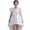r-476White175, variant on MEZZALL Dresses Girls Satin Backless Pageant Dress Gown Girl Dress Stage Performance Cozy Short Sleeve Crew Neck Solid Color Child Party Sundress