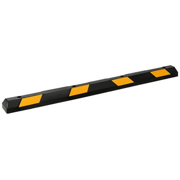72" Rubber Parking Block RV Trailer Wheel Tire Stopper Garage Vehicle Driveway