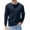 Navy Blue, variant on COOFANDY Mens Sweater Crewneck Pullover Long Sleeve Lightweight Sweater Plain Knit Silm Fit