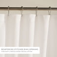 thumbnail image 4 of Cotton Blend Placement Stripe Shower Curtain, 4 of 6