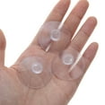 thumbnail image 4 of WINDLAND 50 Pack Clear Suction Cups Without Hooks PVC Plastic Sucker Utility Sucker Pads for Home Decor & Organization（7 Sizes）, 4 of 17