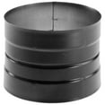 thumbnail image 6 of DuraVent DuraBlack 6" Single Wall Drip Free Skirted Stove Top Adapter, 6 of 8