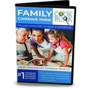 Personalized Cookbook Making Kit - Preserves Family Recipes for Generations - Fun, Convenient and Easy to Use (Personalization Kit Only). Makes a Great Mother's Day Gift