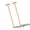 Red and white, variant on 1. Professional Felt-Wood Drumsticks with Grip for Enhanced Control and Stage Durability