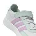 thumbnail image 3 of Tenis Casual Adidas Breaknet 2.0 EL K Blanco/Verde/Rosa IF6207 Niña 17 cm, 3 of 4