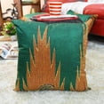 thumbnail image 2 of Handmade Eco-Friendly 16''x16'' Decorative Cushion Covers Abstract Silk Green Indoor Pack Of 10, 2 of 3