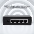 thumbnail image 3 of 4 Puertos PoE Adaptador PoE Ethernet Fuente de Alimentación Inyector para Cámara IP, DC12V-48V Unbranded AF00579, 3 of 7