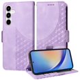 thumbnail image 4 of Funda GANGXUN para Samsung Galaxy A35 5G con diseño acolchado elegante, cuero PU, protección total y ajuste preciso, 4 of 5