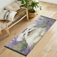 thumbnail image 4 of Wobogo Happy Havanese Dog Bedside Long Rug Delicate and Soft Modern Indoor Area Decor Non Slip Carpet for Bed Room Corridor Entrance Balcony, 4 of 8