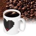 thumbnail image 1 of Taza De Bebida, Taza De Café Sensible Al Calor Patrón De Corazón Para Cocina Para Restaurante Para Bar Para El Hogar, 1 of 7
