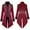 DT-Red, variant on Men's Embroidered Lapel Tailcoat Jacket - Polyester Formal & Gothic Outerwear, Elegant for Events & Daily Style